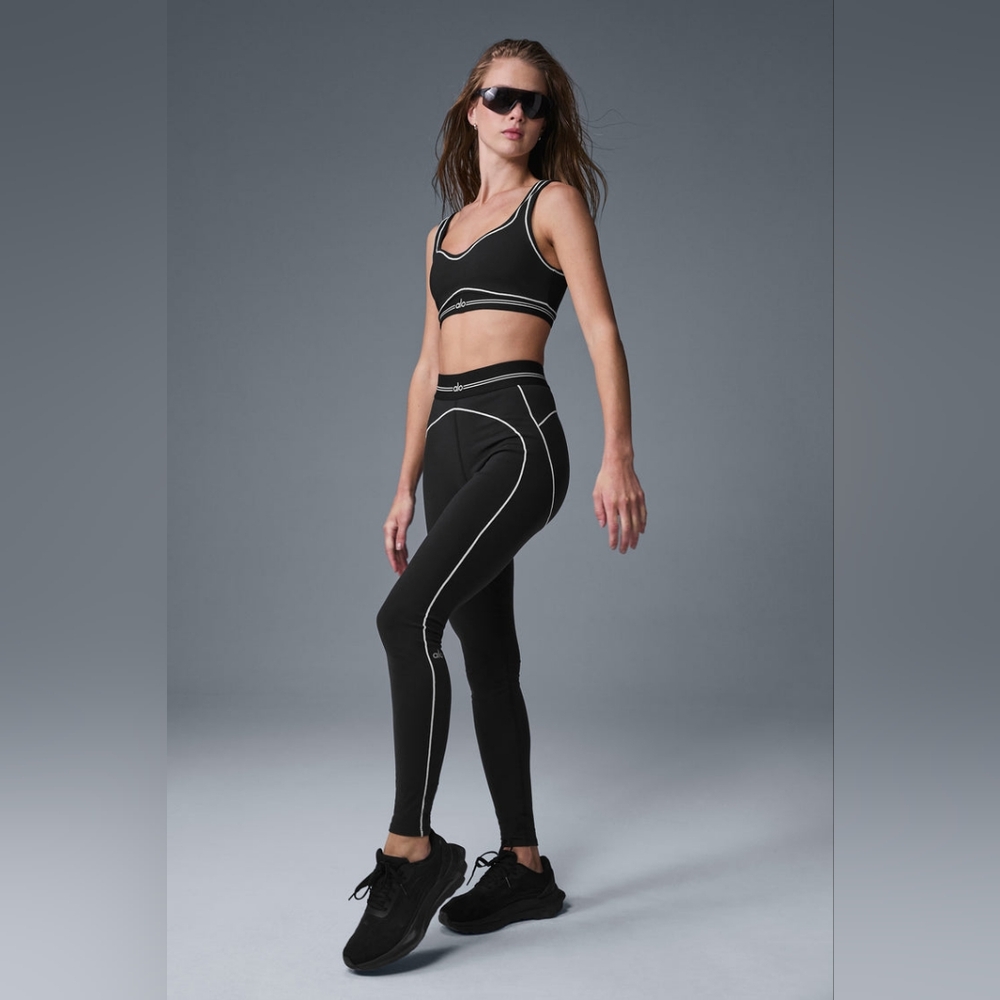 ALO Yoga Airbrush High-Waist Heart Throb Legging